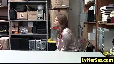 Skylar Snow Gets Caught Shoplifting and Is Brought to The Back for Some Intense Probing – Lyftersex