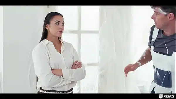 Slutty House Owner Gets Pranked – Time Stop Freeze Fuck Creampie