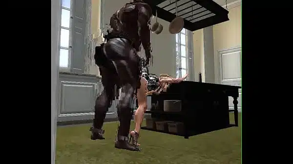 swedish maid could not resist the new huge black alpha bull