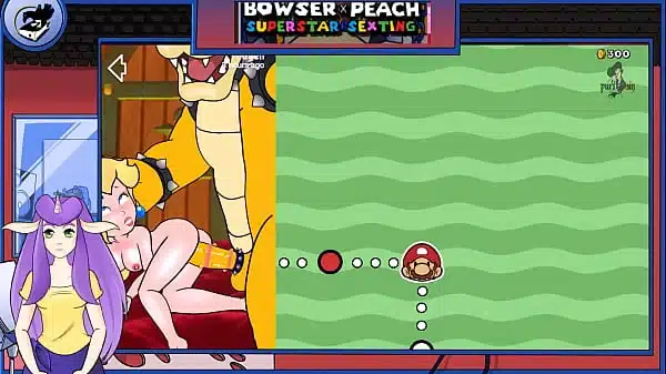 SWG Super Mario Bowser X Peach Superstar Sexting