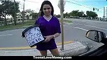 Teens Love Money – (Ada) Fucks In The Car To Raise Soccer Fund