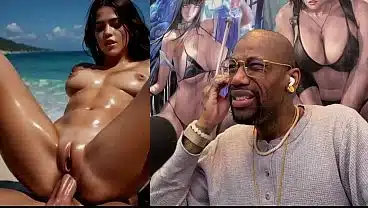Tight Bald Tan Pussy Baddie Gets Ass Fucked, Jiggly Ass Ebony Girl Wrapped In Bondage And Drooling, Beautiful Smooth Armpit White Girl With Thicc Tits, AI Generated