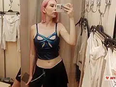 Try On Haul Transparent Clothes Completely See-through. At The Mall. See On Me In The