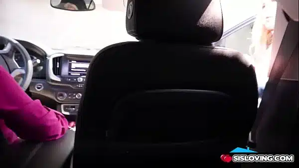 Unsuspecting stepmom Dee WIlliams drives Joshua and Penelope Snaps without realizing the two are literally fucking behind her back