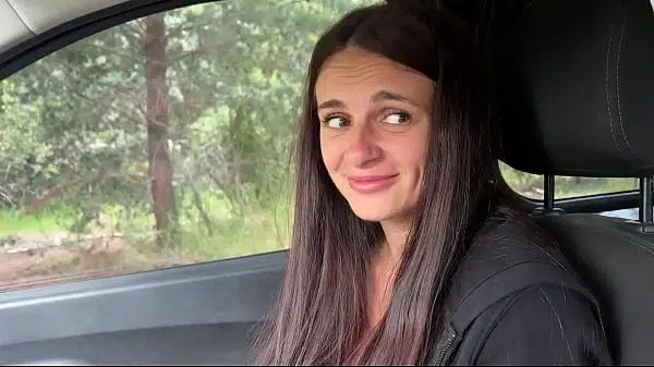 A modest village girl shows her tits and opens her ass to an impudent guy