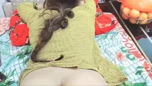 Desi Step Sister Anal Fucked While She is Relaxing On Sofa