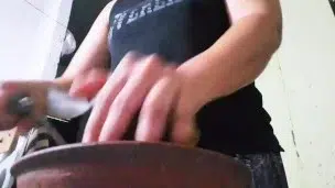 පුක හොල්ල හොල්ල පොල් ගාද්දී හිතෙන්නෙම පුකේ ආරින්න කොහොමද පුක පැලිල්ල,Asian couple ass fuck , big ass