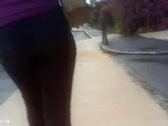 Exhib girl cum public