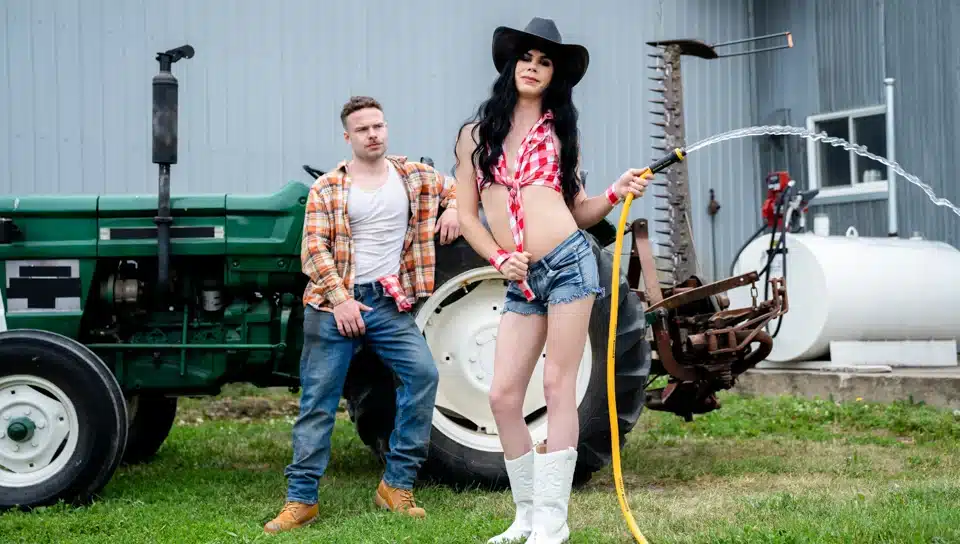 Farmer Femboy Gets His Fields Plowed HARD