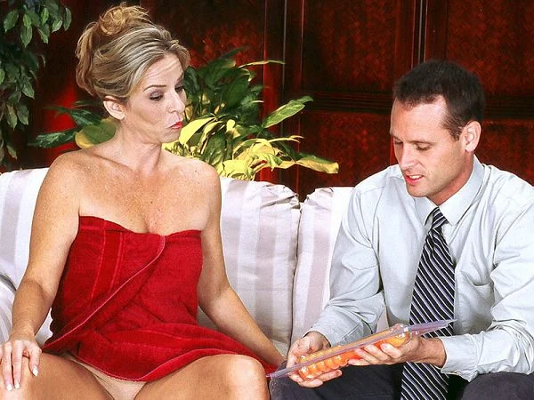 Fuck the door-to-door dildo salesman