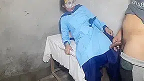 Hindi Sex In Indian Virgin Fucked Her Boyfriend For The First Time