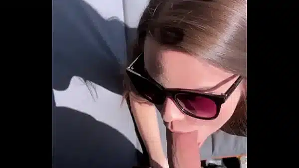 Hot and Steamy Balcony Blowjob on Auriala