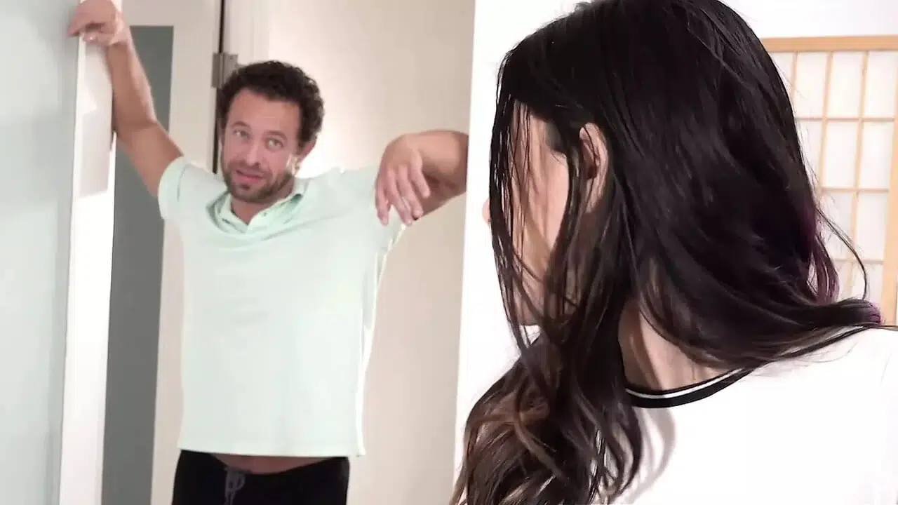 Hot College student bangs her step-uncle