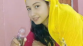 Hot Indian Desi First Time Sucking Dick