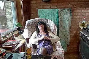 Lady from Chicago. Old ladyboy Sveta-Ave