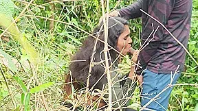 Malayali Couple Hot Outdoor Sex In Forest , Wild Forest Outdoor Sex Of Malayali Couple