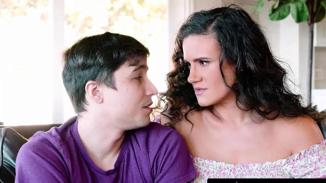 MOMMY’S BOY – Horny Busty MILF Penny Barber Hard Rough Rides Stepson’s Big Dick After Scolding Him