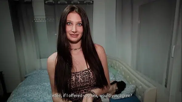 My stepson wanted to fuck the doll, but I offered myself to him.