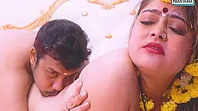 Newly Married Couple Having Hot Romantic Sex