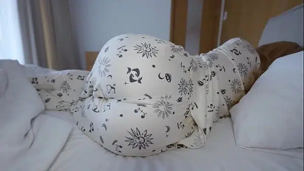 POV naughty stepsister fucks in different positions and takes creampie on the bed