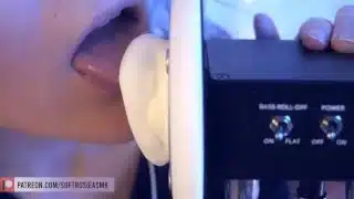 SFW ASMR – Intense Girlfriend Ear Licking – PASTEL ROSIE Non Nude Tingly Ear Eating – Tongue Fetish