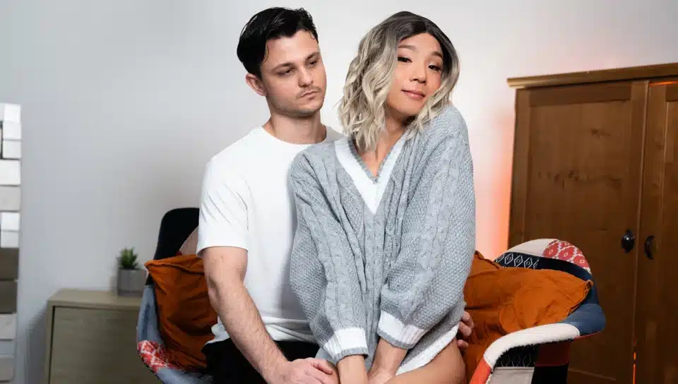 Shy Femboy’s Upskirt Peek Invites Creampie