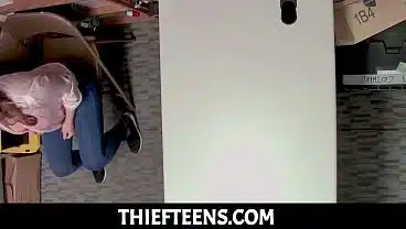 Skylar Snow Hiding Stolen Goods in Her Pants