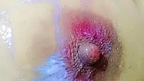 Sucking My Breast And Drinking Milk From My Big Tits