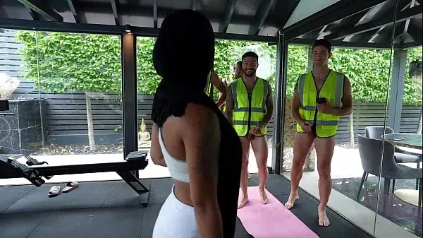 The Arab Girl Wants Her Ass Left Wide Open and Filled with Cum in a Wild Gangbang