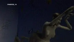 What is Hiding in the Darkness of the Glory Hole?.. (Horror Scene)