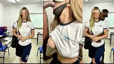 ALUNOS PEGOS TRANSANDO NA SALA DE AULA FORAM EXPULSOS E CAIU NA NET