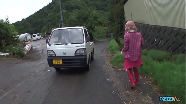 A hoe who painted her hair in pink got her ass licked and later fucked.