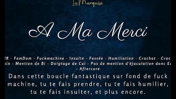 A ma Merci – French dirty talk joi femdom audio asmr