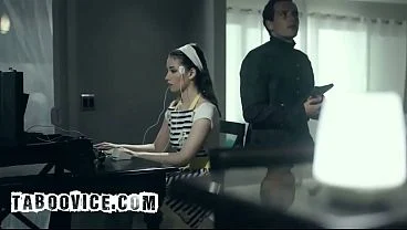 Brunette Housewife Fucked by Law Enforcer in Dystopian Future