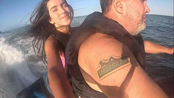 Loucuras no Jet Ski no mar do Guarujá – SP
