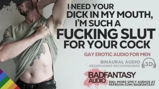 [M4M] Insanely Horny Boyfriend Can’t Hold Back From Pounding You Before Bed [Binaural] [Gentle Dom]