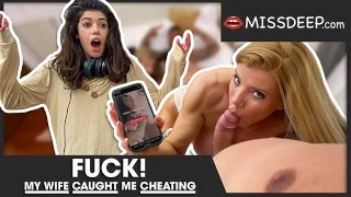 My WIFE FUCKS my affair after she CAUGHT ME CHEATING: LARA DE SANTIS +ELISABETTA ZAFFIRO – MISSDEEP