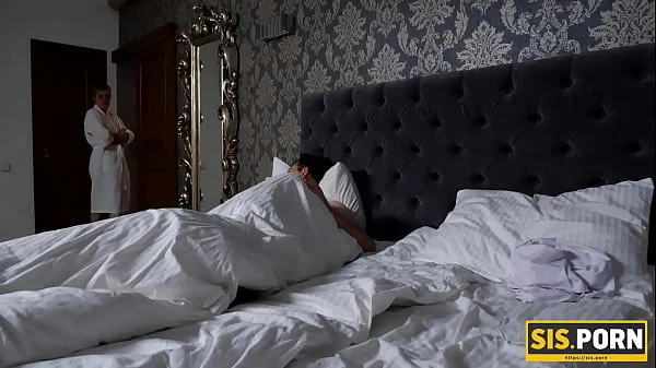 PORN. Love has slow sensual sex with her stepbrother in the bedroom