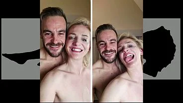 See Scarlett swallow Donny’s massive dick