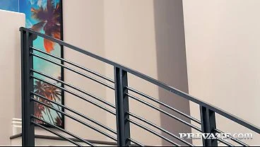 Tess Thomson ends with red ass cheeks after a hard fuck in front of her voyeur husband