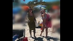 Nude Beach Vlog: Dani Goes To Miami Beach with XXX Friends