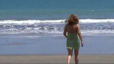 First time I had sex with my stepson on the beach; he cums in my ass