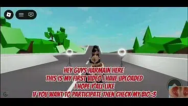 Harmain Rides Her Student  Face -Roblox Brookhaven