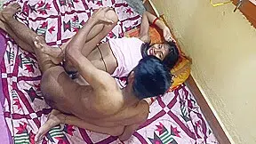 Indian Teen 18+ Hot Stepsister Boobs Fucking On Bed