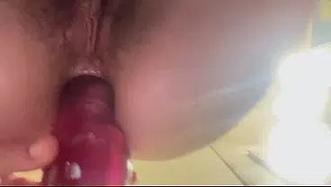 Italian Big tits Milf Artemisia Love Anal stretching close up fetish