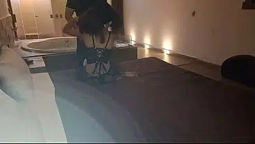 My stepbrother is fucking me in lingerie I bought for him