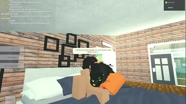 Roblox Whore Gives Sloppy Head Part 1