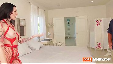 The ravishing brunette, Charlotte Sins, oozes raw, unbridled sexuality with every sultry step. XXX beneath her clothes!