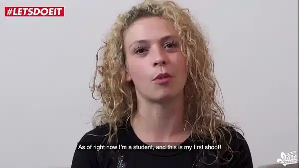 Amateur Babe gets rough Sex on her first porn casting – LETSDOEIT.COM