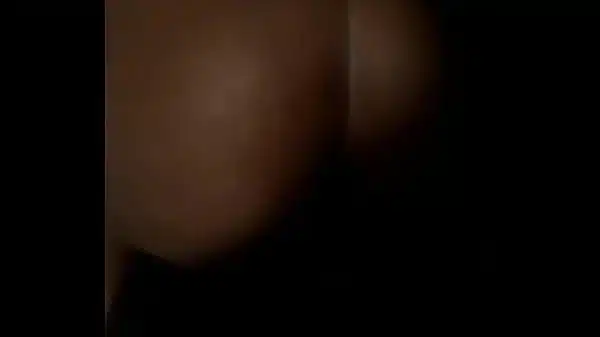 Amateur doggystyle with big booty ebony